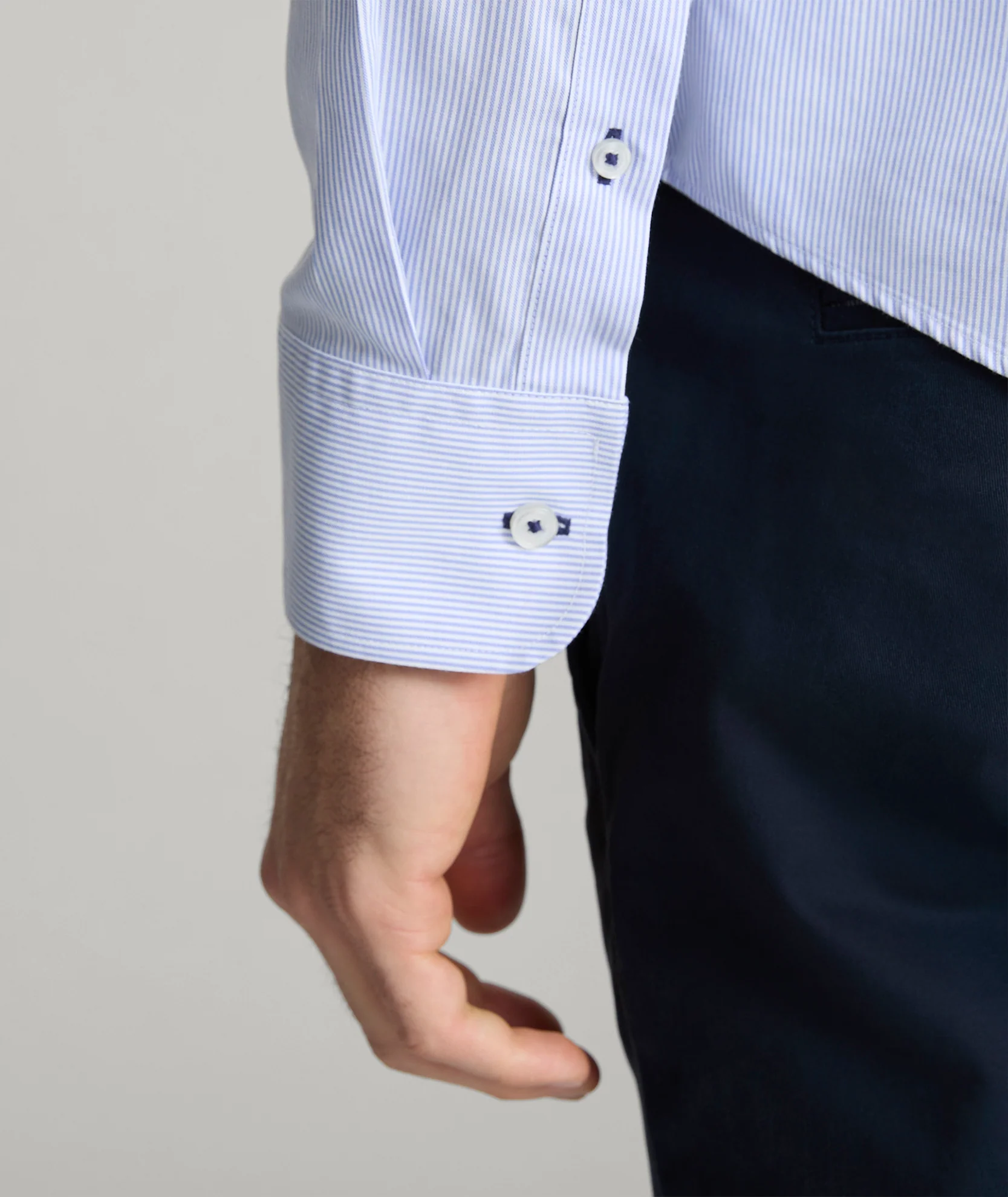 Wrinkle-Free Bordeaux Shirt - Image 4