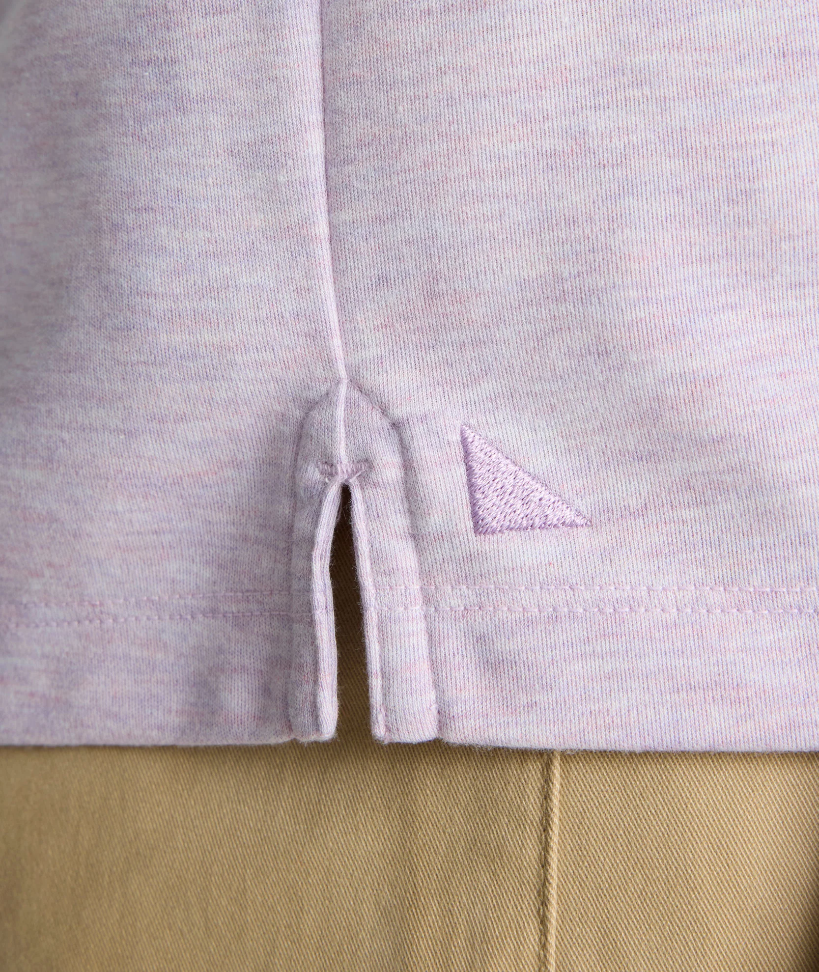 Wrinkle-Free Long-Sleeve Polo - FINAL SALE - Image 4