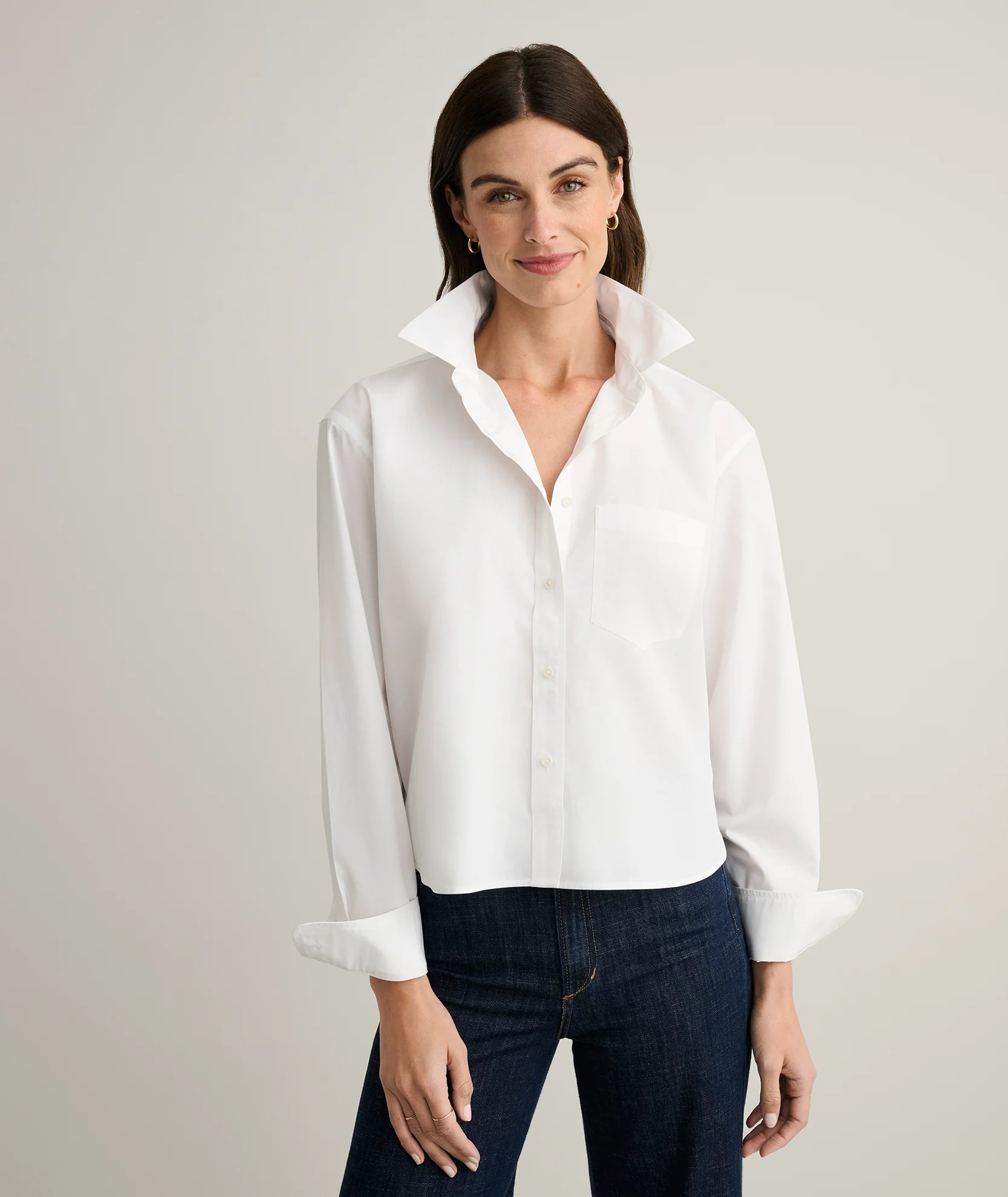 Wrinkle-Free Untucked Fit Crosby Shirt