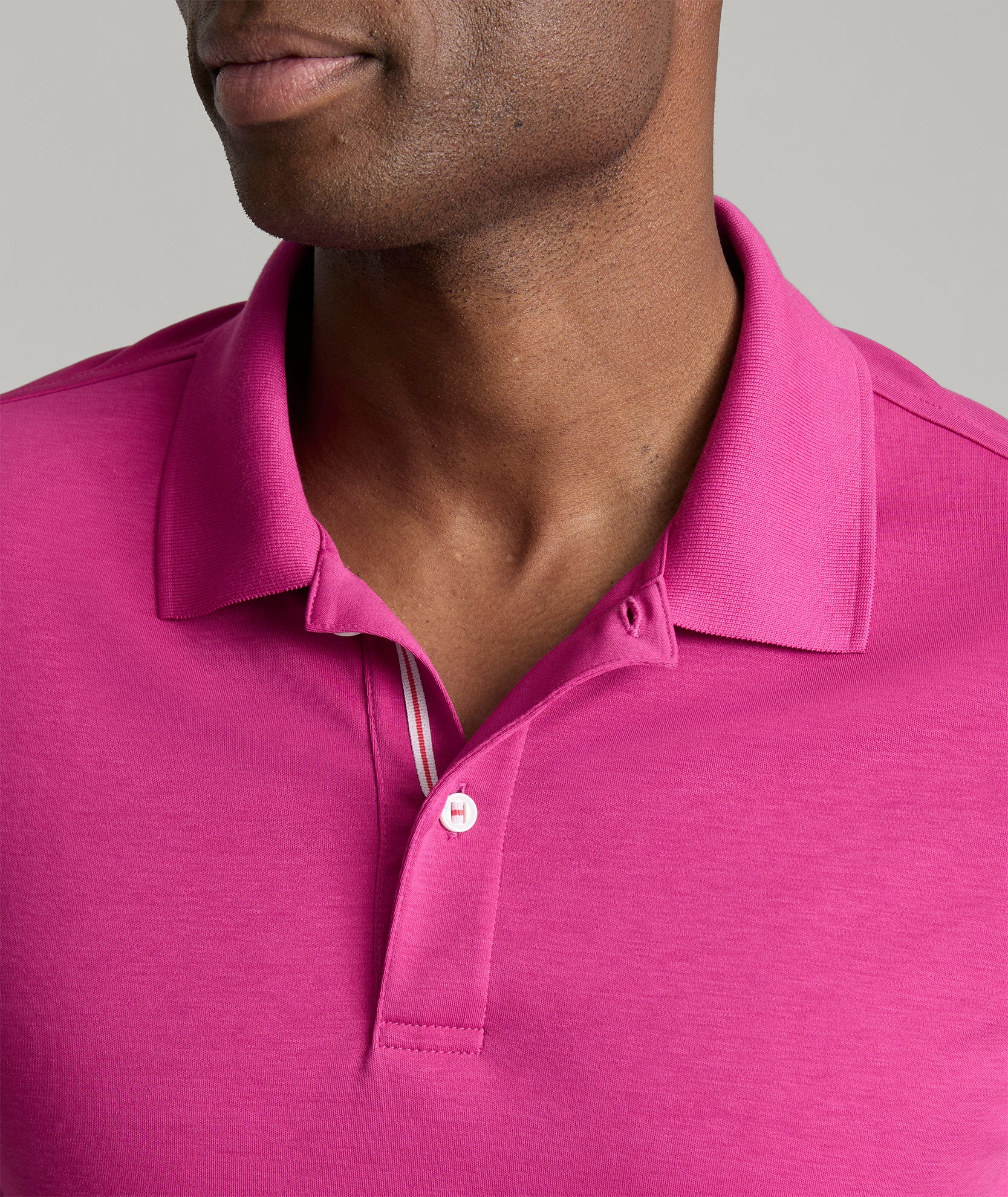 Wrinkle-Free Damaschino Polo - FINAL SALE - Image 3
