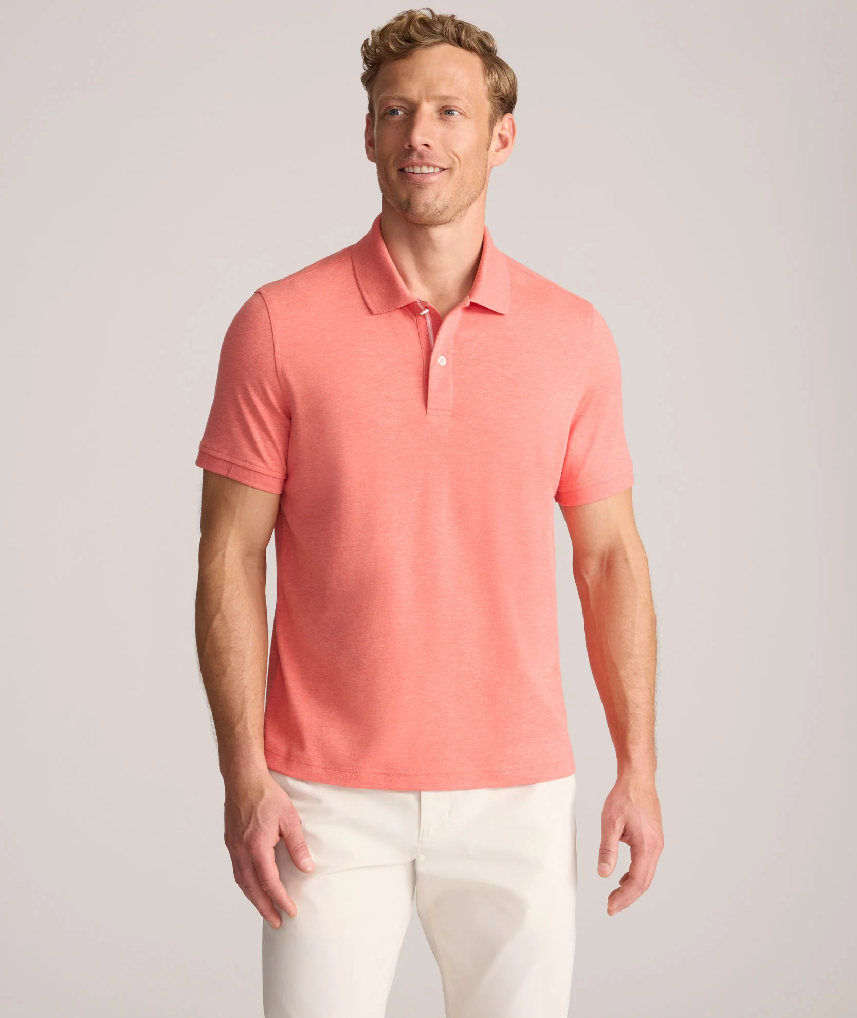 Wrinkle-Free Damaschino Polo