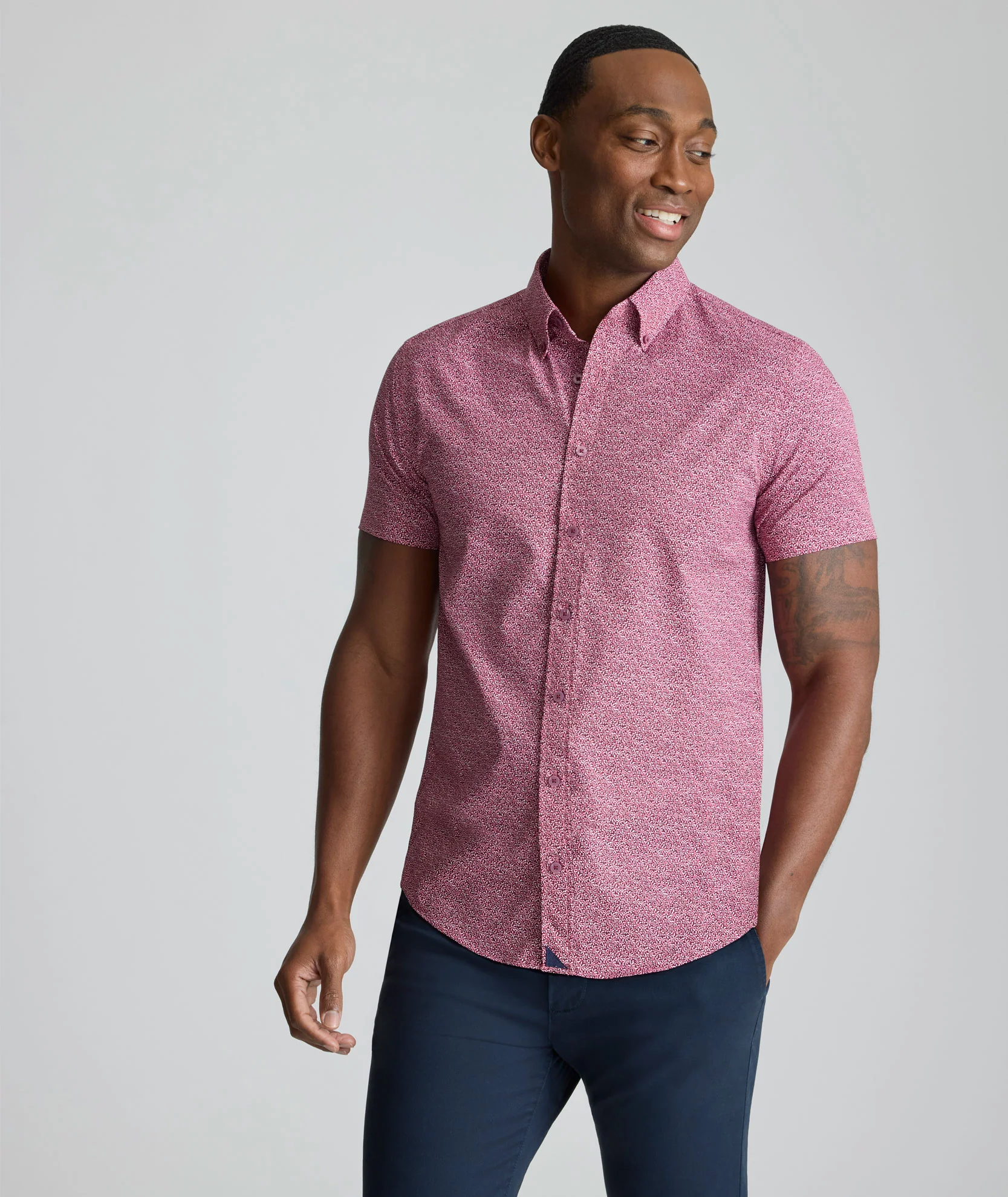 Performance Short-Sleeve Halloway Shirt - FINAL SALE - Image 4