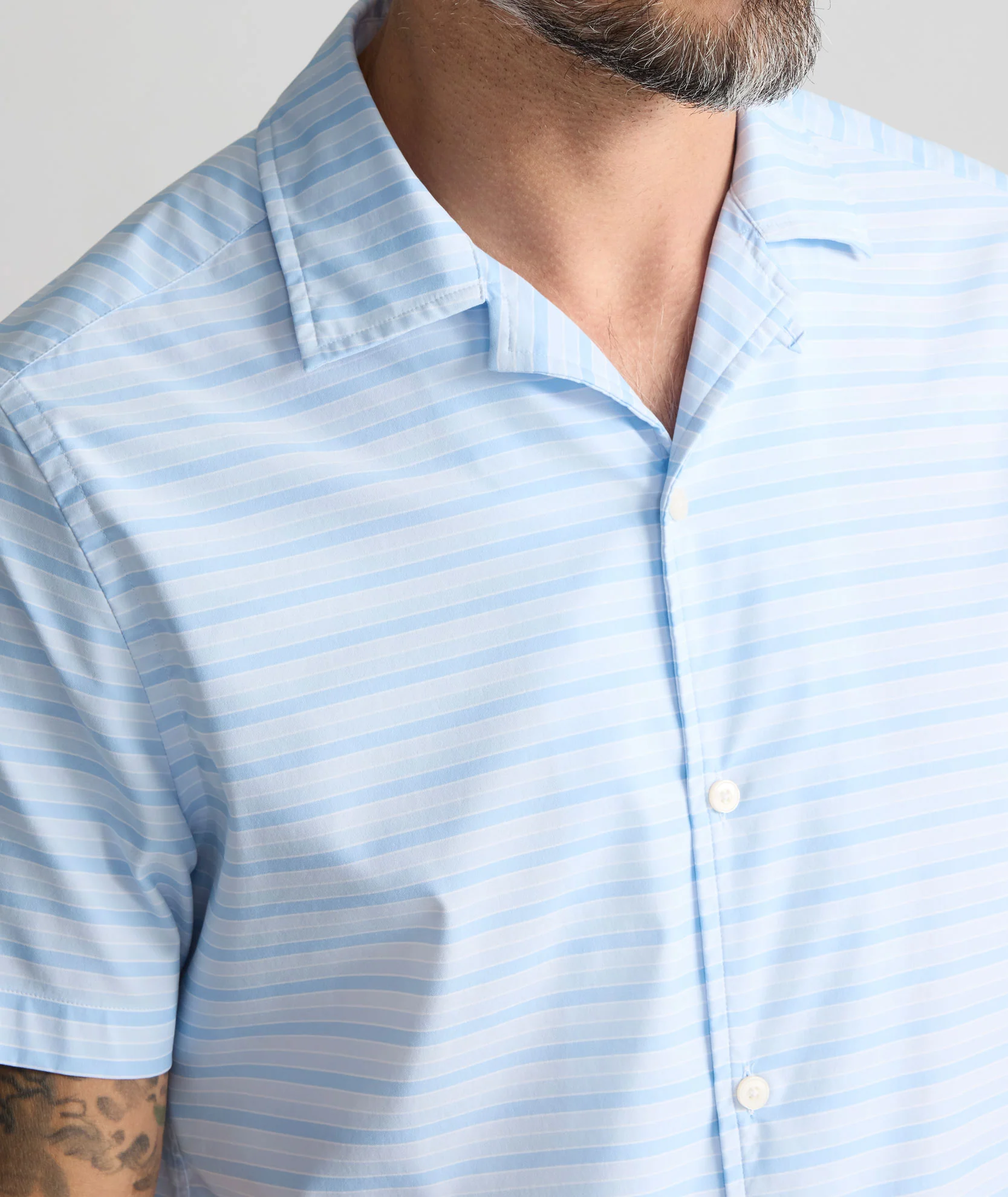 Performance Short-Sleeve Camp Collar Shirt - Image 3