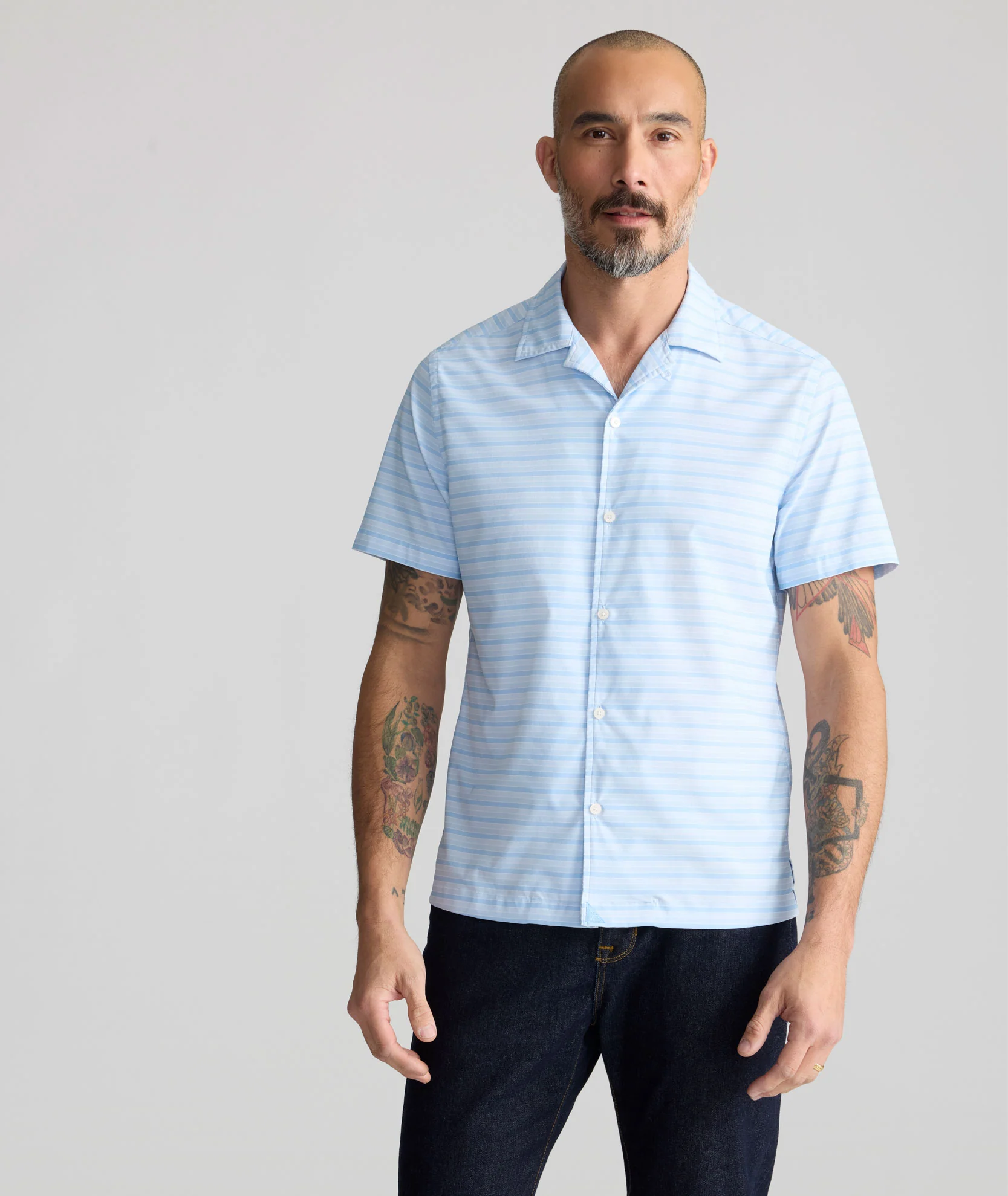 Performance Short-Sleeve Camp Collar Shirt - Image 4