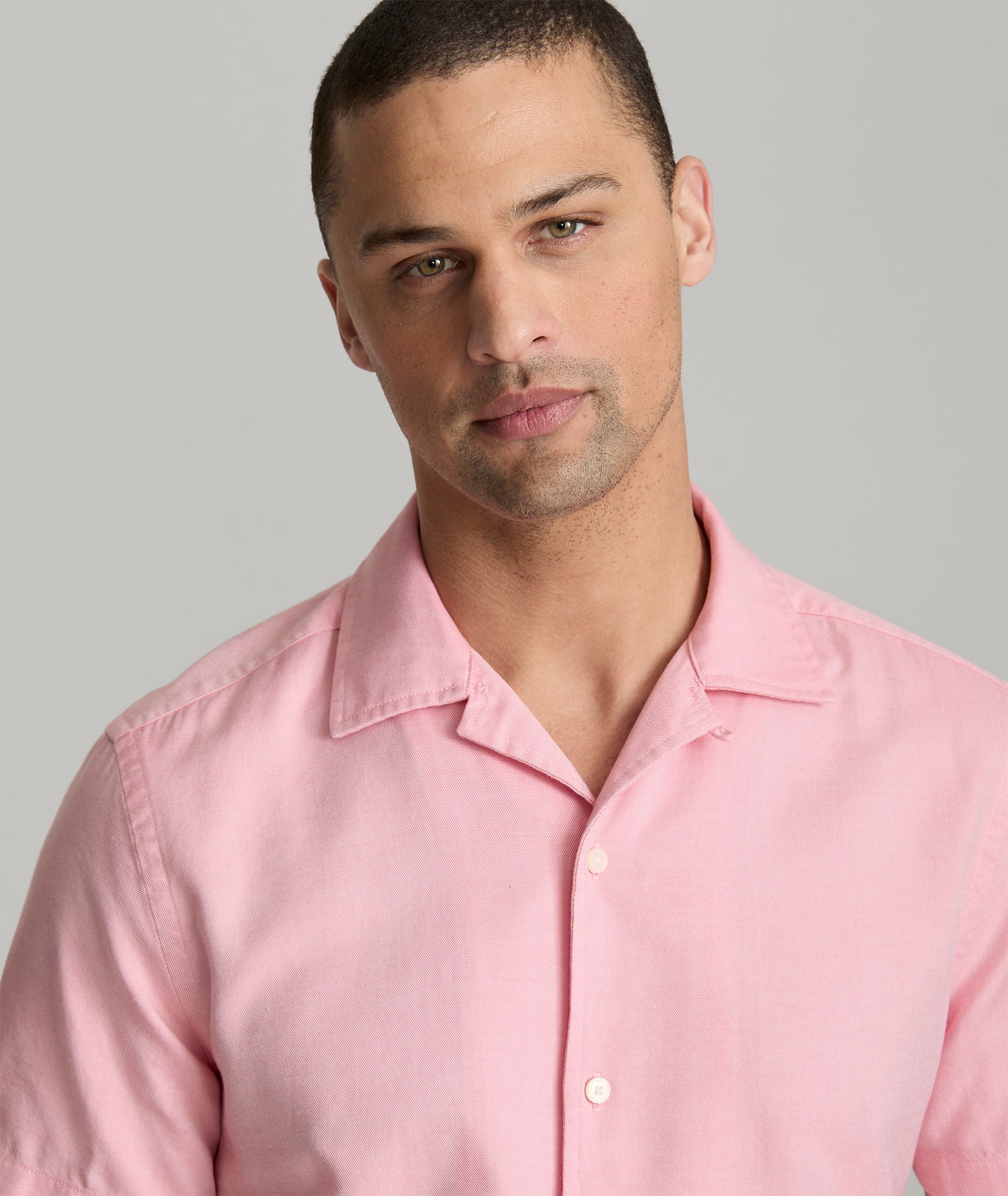 Cotton-Blend Short-Sleeve Hughes Shirt - FINAL SALE - Image 2