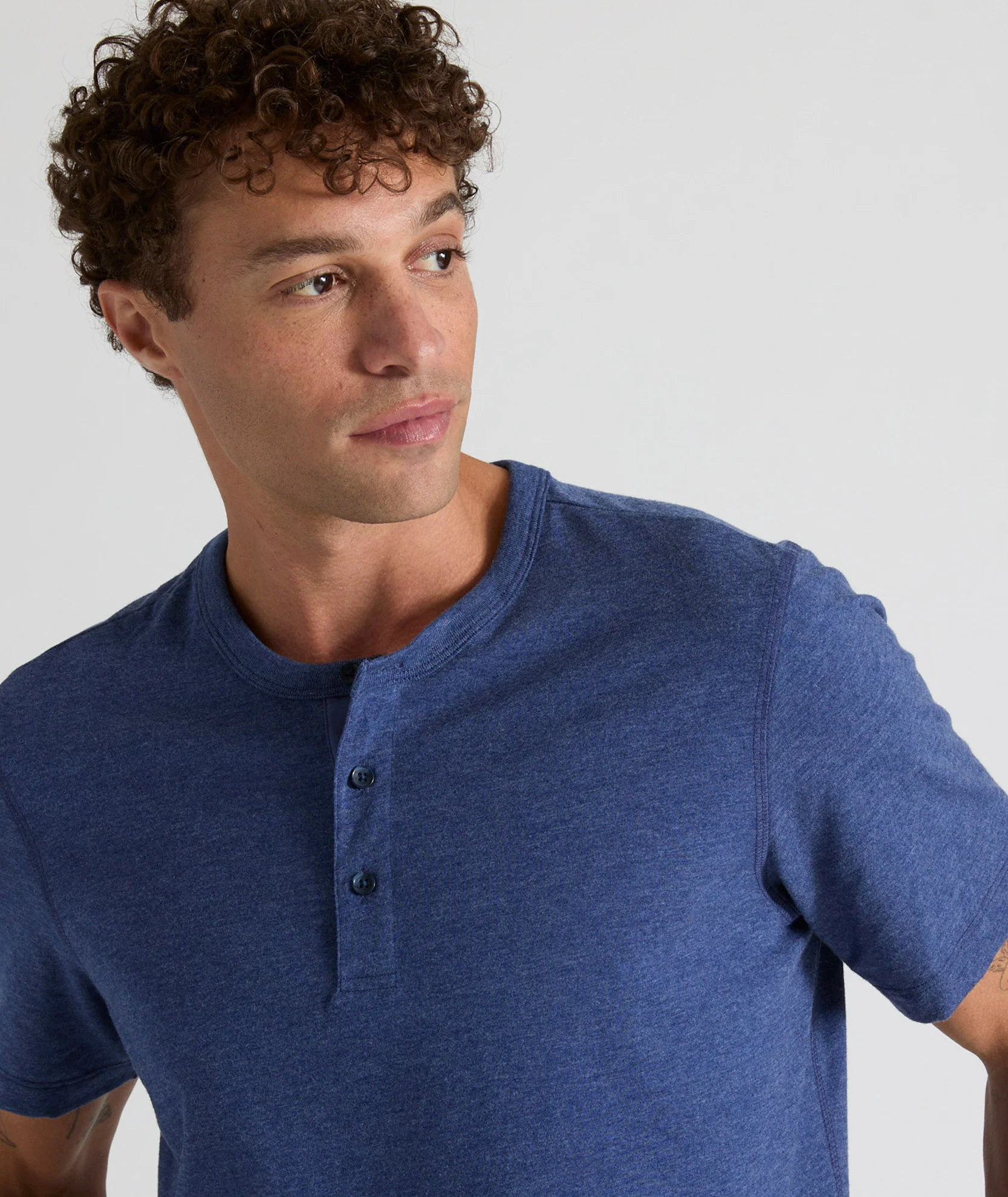 Ultrasoft Short-Sleeve Henley - Image 2