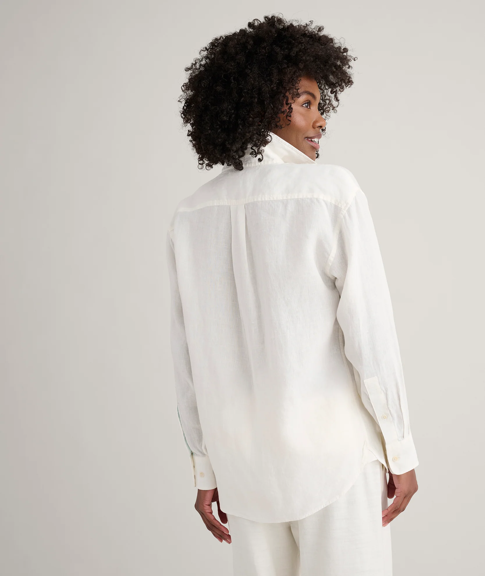 Linen Relaxed Fit Melanie Shirt - Image 5