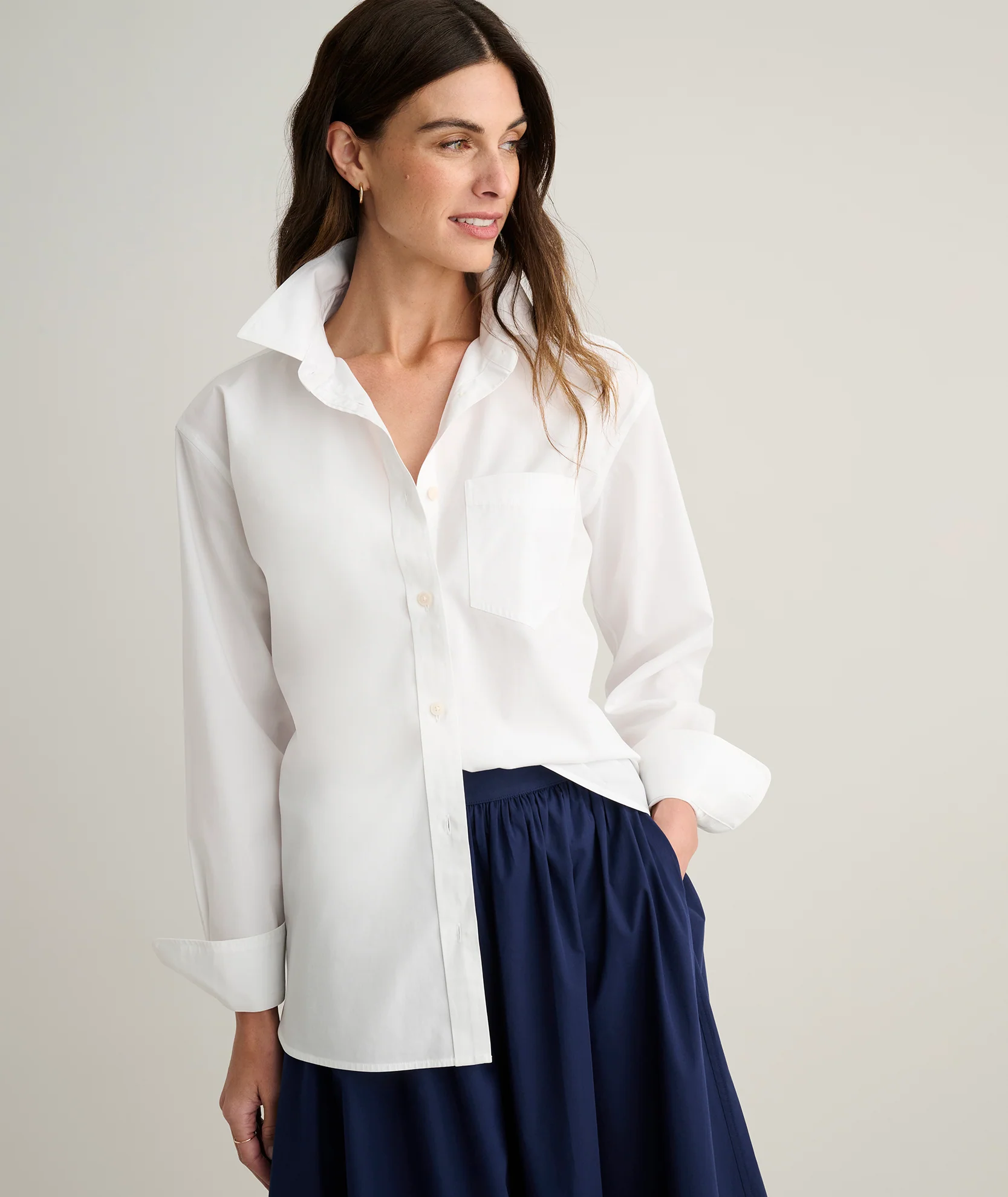 Wrinkle-Free Relaxed Fit Melanie Shirt