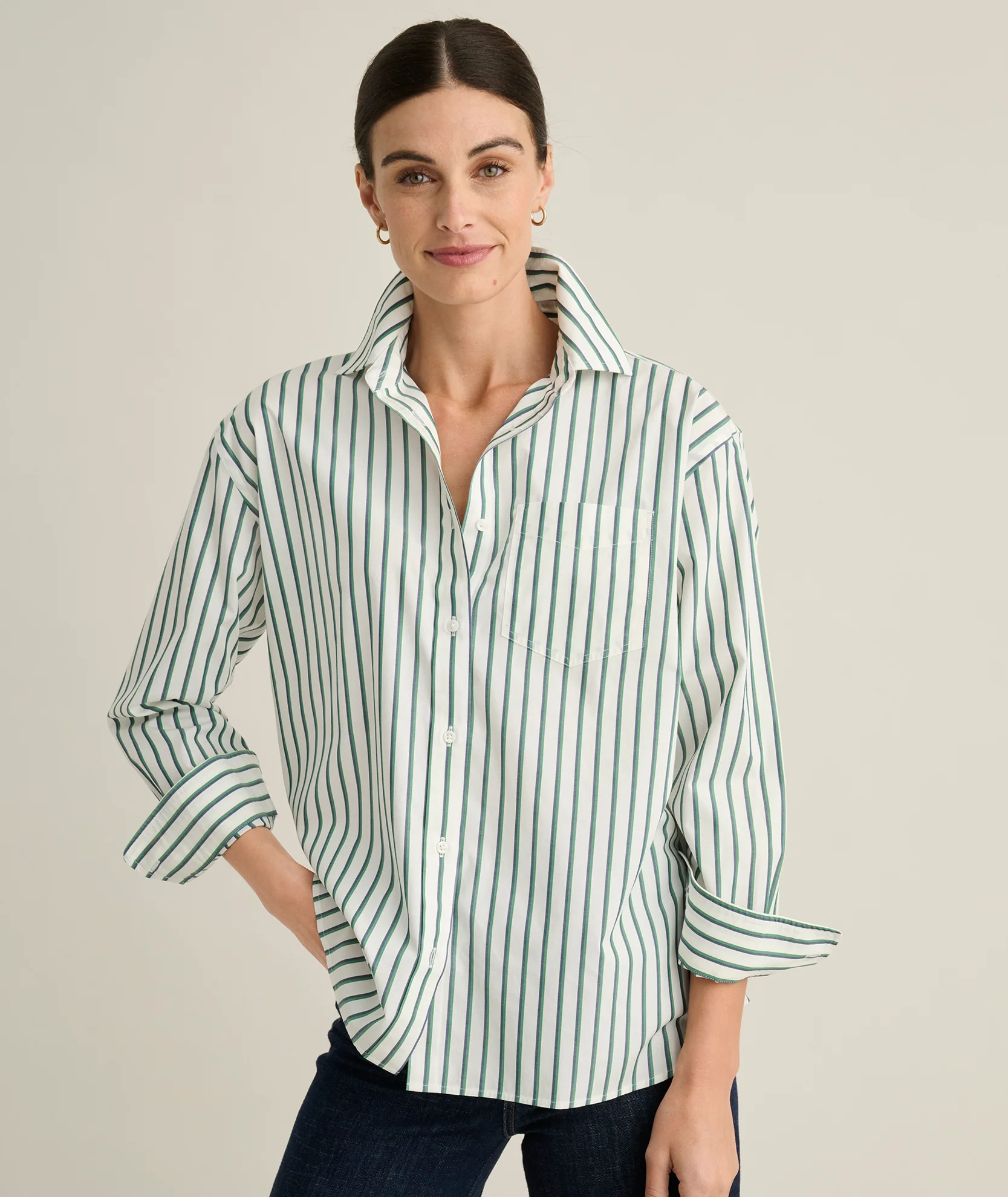 Wrinkle-Free Relaxed Fit Melanie Shirt