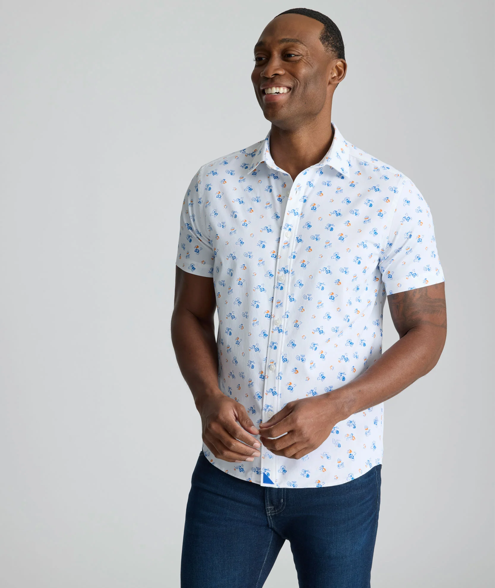 Performance Short-Sleeve Opal Shirt - Image 2