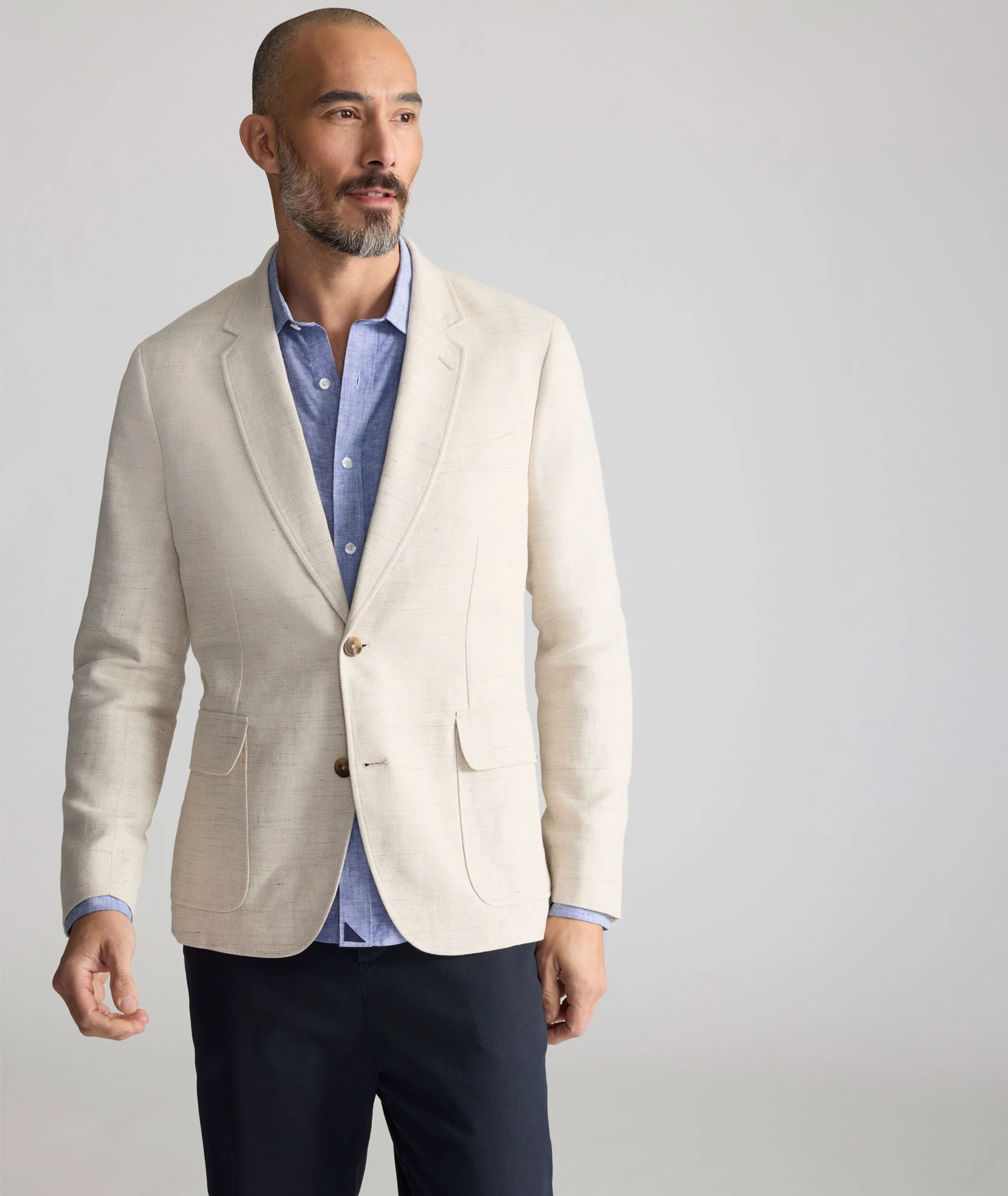 Italian Linen-Cotton Sagefield Sport Coat - Image 4
