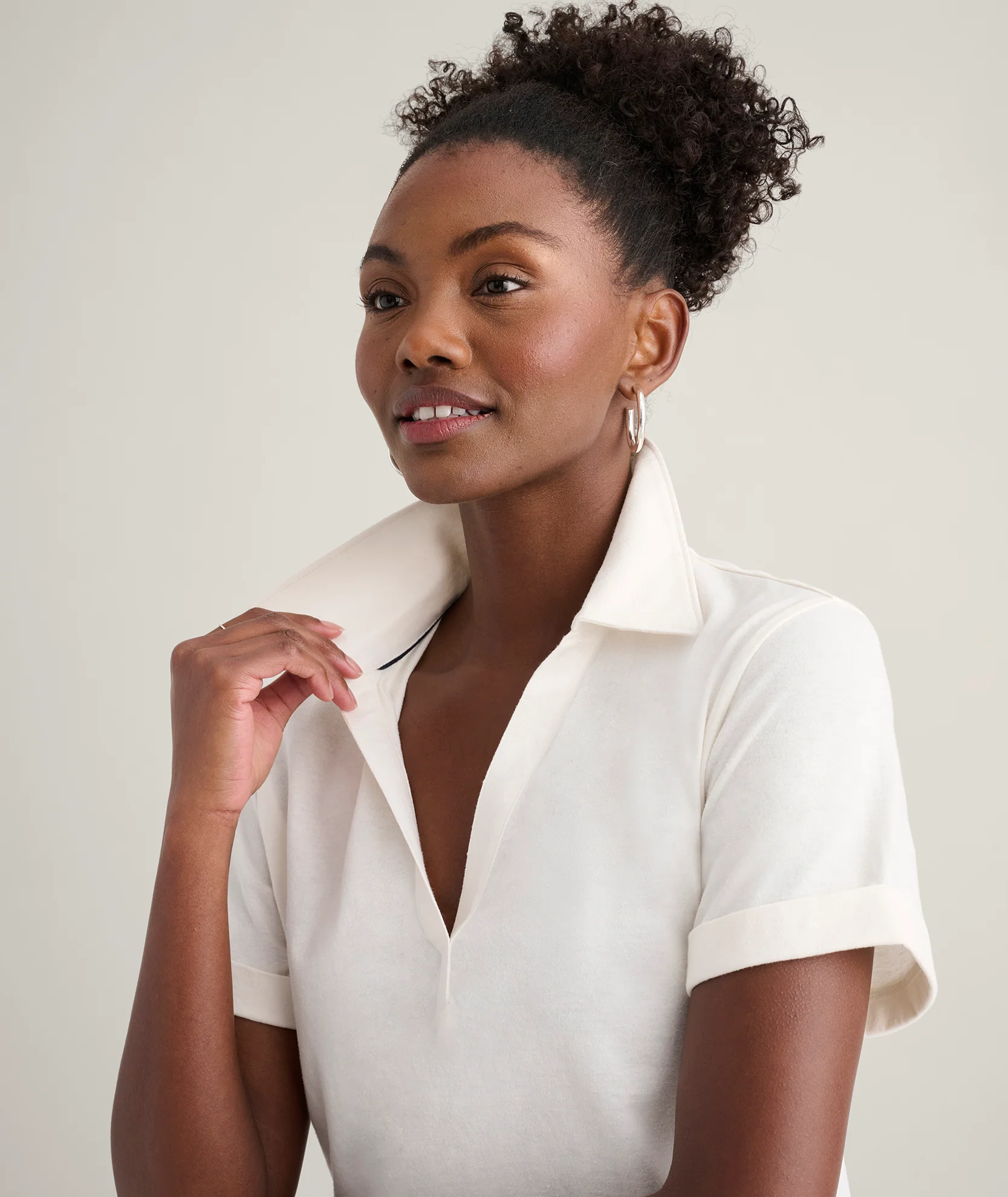 Cotton Knit Shelby Polo - Image 2
