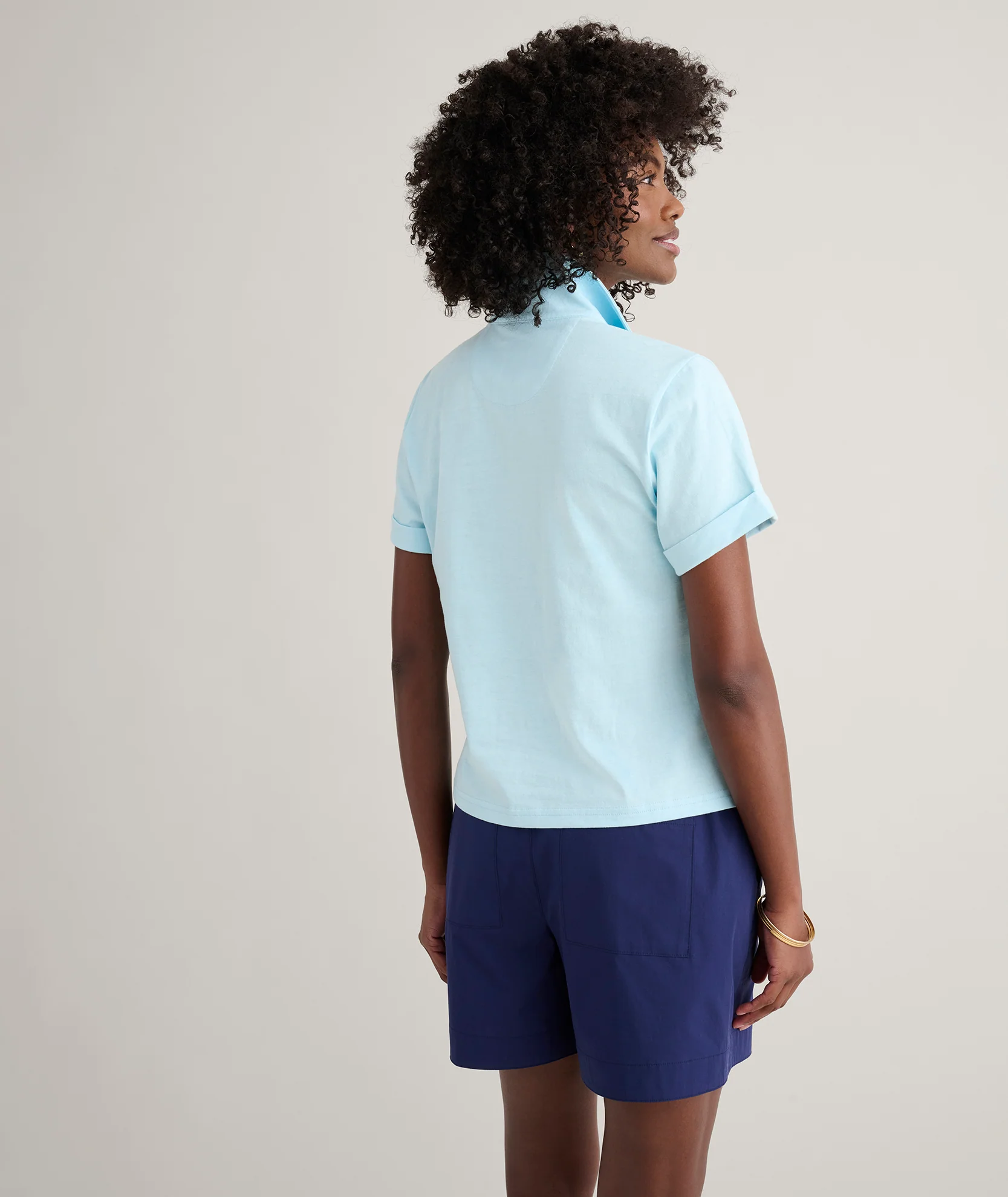 Cotton Knit Shelby Polo - Image 4
