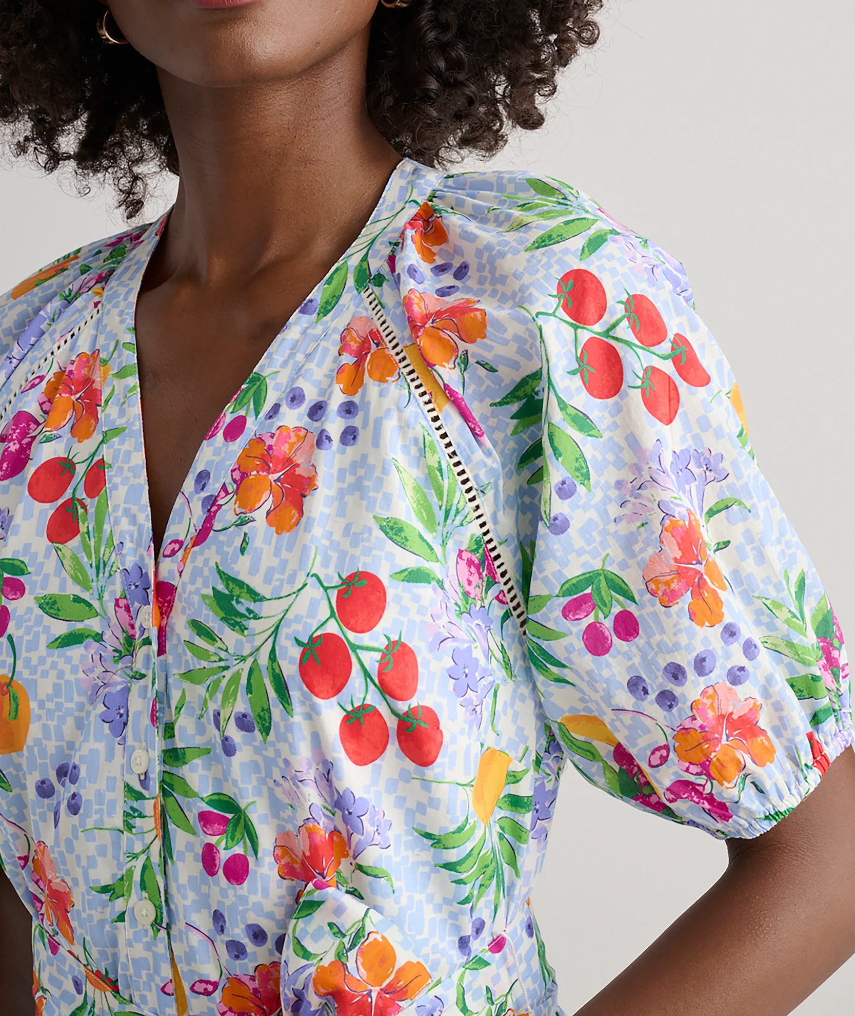 Cotton Short-Sleeve Sierra Dress - Image 2