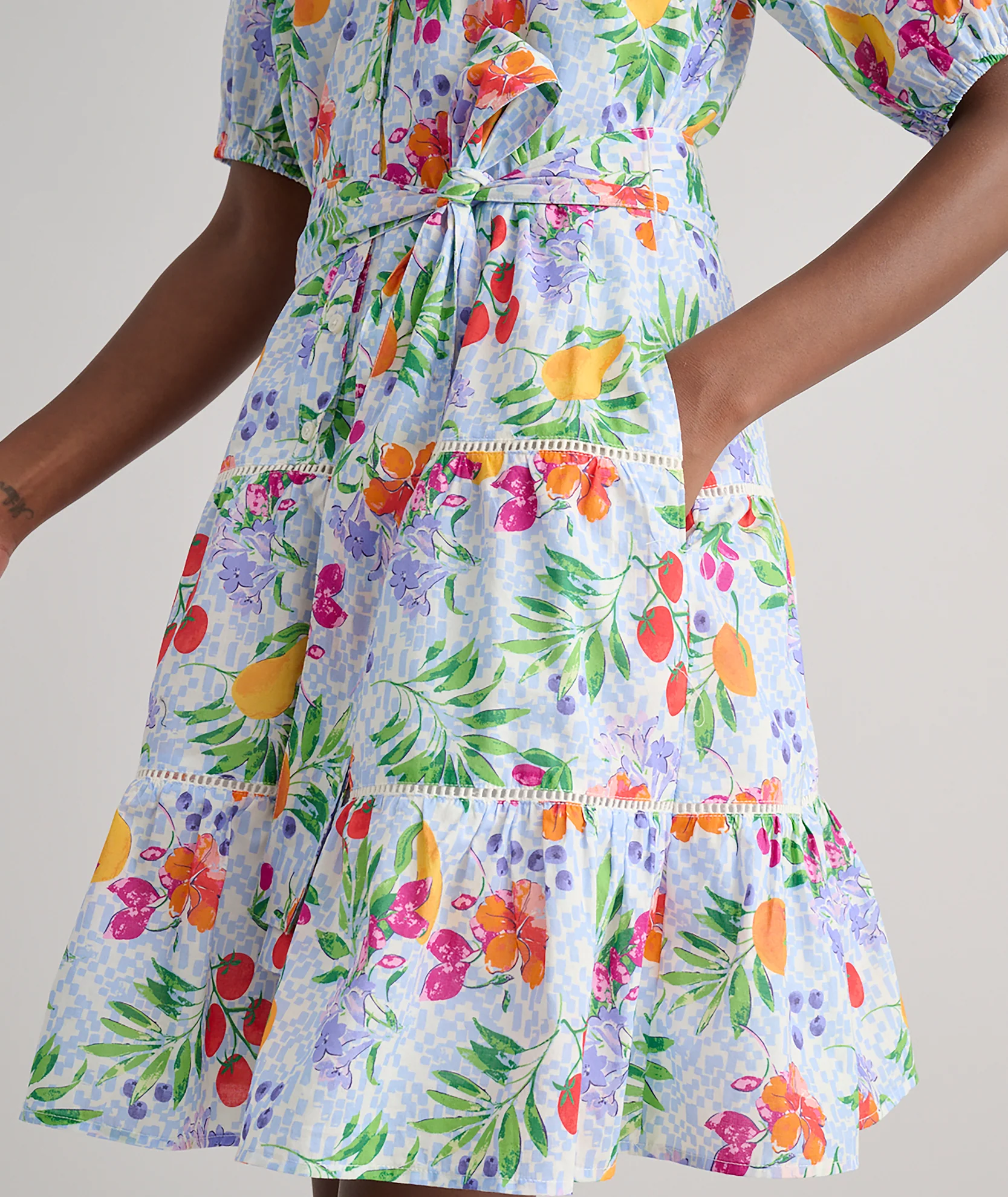 Cotton Short-Sleeve Sierra Dress - Image 5