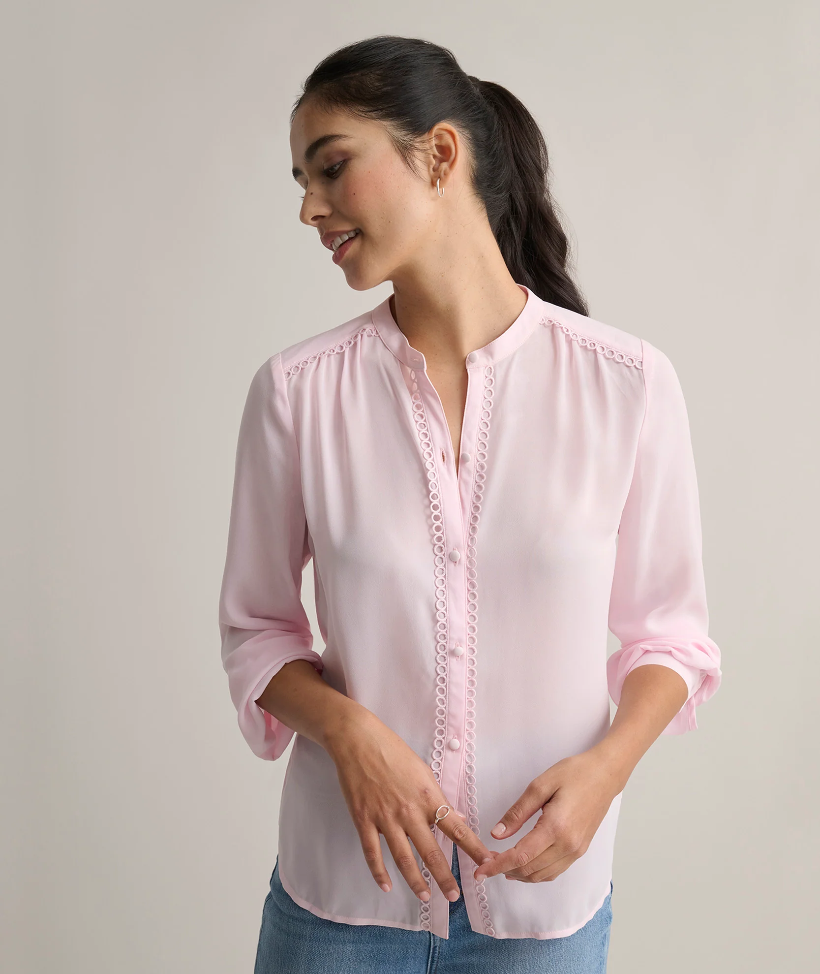 Solid Tabitha Shirt