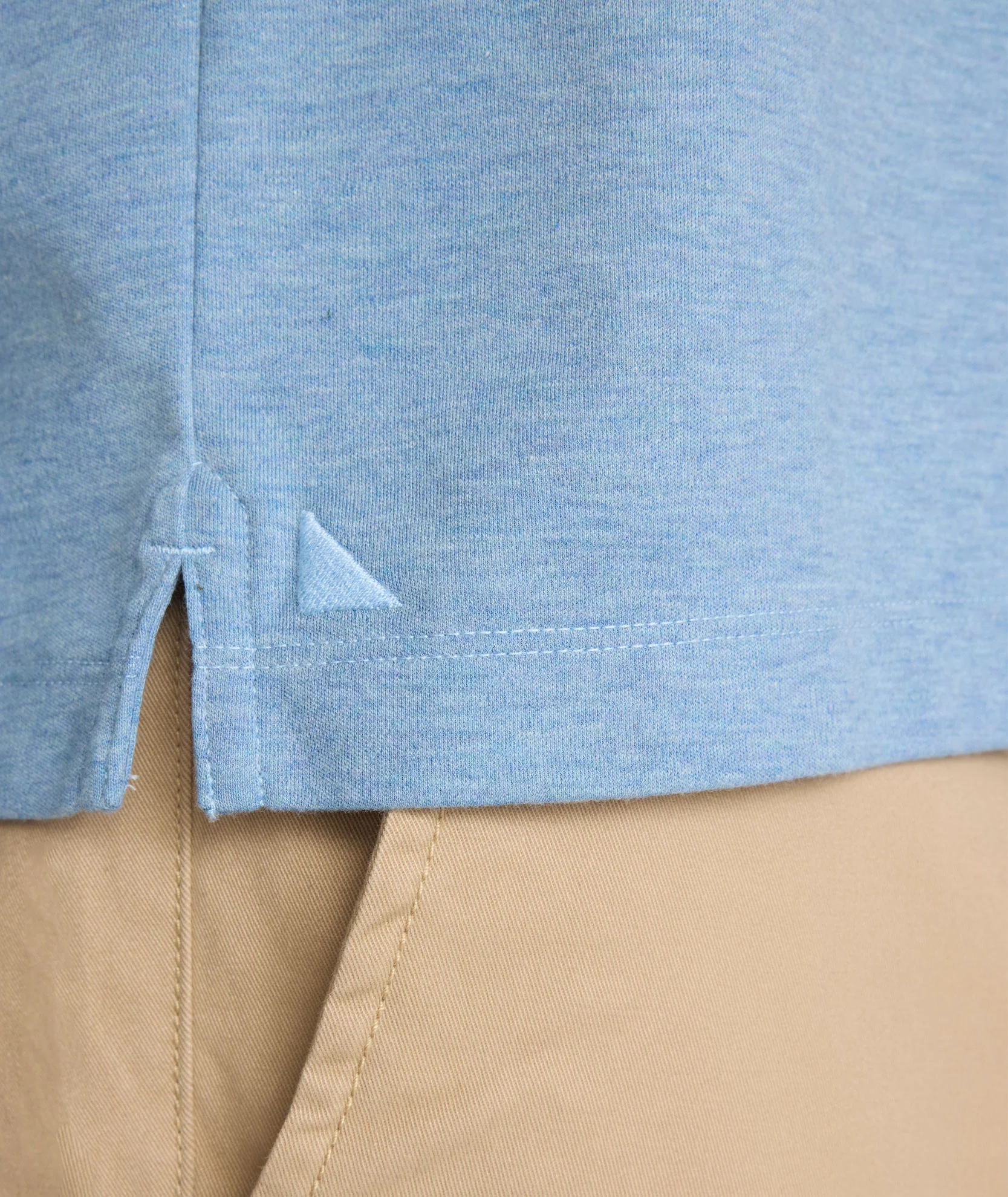 Wrinkle-Free Button-Down Collar Polo - FINAL SALE - Image 4