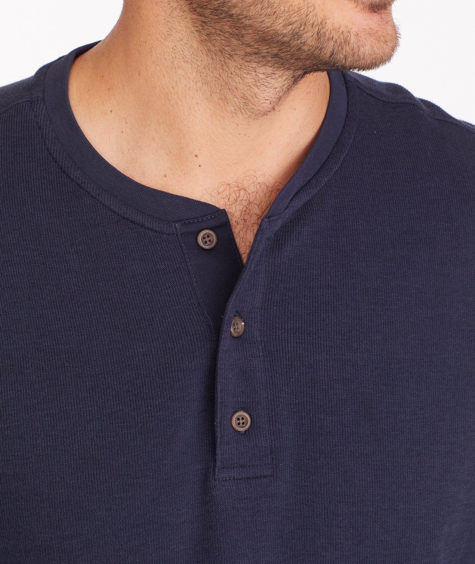 Henley Sweatshirt- FINAL SALE - Image 2
