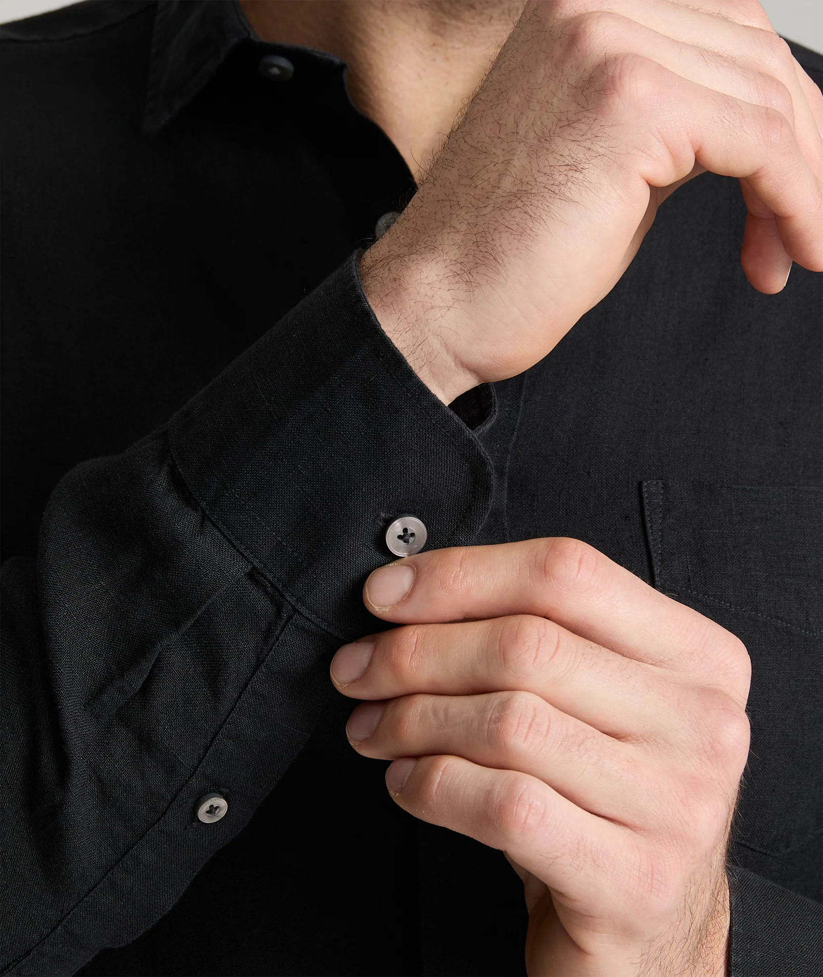 Wrinkle-Resistant Linen Vin Santo Shirt - Image 4